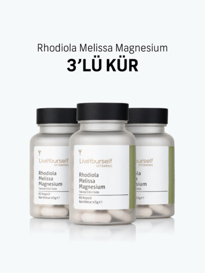 Rhodiola Melissa Magnesium 3’lü Kür