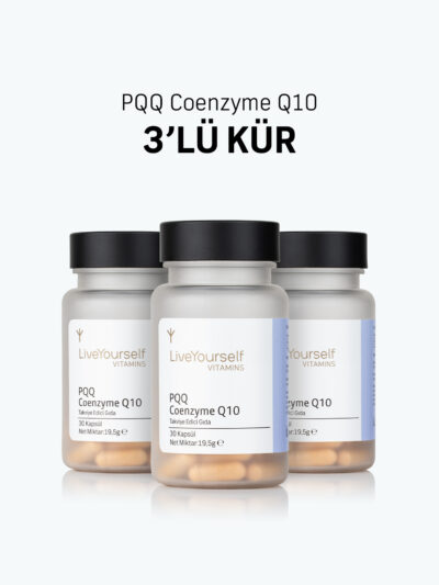 PQQ Coenzyme Q10 3’lü Kür